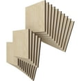 thumbnail image 2 of Ekena Millwork 7 3/4"W x 7 3/4"H x 3/8"T Wood Hobby Boards, Birch (25-Pack), 2 of 6