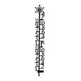 thumbnail image 1 of Village Wrought Iron SG-85-S Jauge de Neige Flocon de Neige 2', 1 of 2