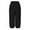 Black, variant on Womens Capri Pants Comfy Loose Elastic Waisted Yoga Crop Pants with Pockets Summer Athletic Sportwear Running Workout Sweat Pants for Womens