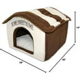 thumbnail image 4 of Best Pet Supplies Portable Indoor Pet House – Perfect for Cats & Small Dogs, Easy To Assemble – Cream, 4 of 7