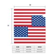 thumbnail image 4 of Fuzoiu America Flags3 Print Decorative Waterproof Mailbox Cover,Welcome Magnetic Mailbox Cover, Post Letter Box Wrap Cover for Outdoor Decor -25.5x21 in, 4 of 8