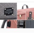 thumbnail image 4 of Bolsa de pañales con USB para mamás, mochila de viaje de gran capacidad, de diseño, para el cuidado del bebé, 4 of 4