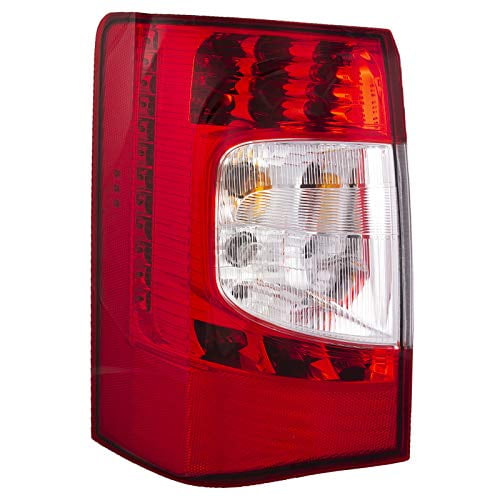 HEADLIGHTSDEPOT Tail Light Compatible with Chrysler Town & Country 2011-2016 Includes Left Driver Side Tail Light