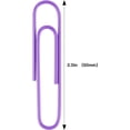 thumbnail image 2 of shiyou-Jumbo Paper Clips, 2 Inch Large Paper Clip, 100 pcs Paperclips (Jumbo, Purple), 2 of 4