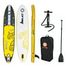 "Z-Ray X2 SUP 1010"" Inflatable Stand-Up Paddleboard Set, 6 Inches Thick"