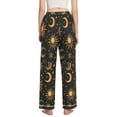 thumbnail image 3 of FORMRS Women's Pajama Pants with Pockets Soft Comfy Loungewear Sleep Bottom, Sizes S-2XL, Sun Moon and Stars Pattern, 3 of 8