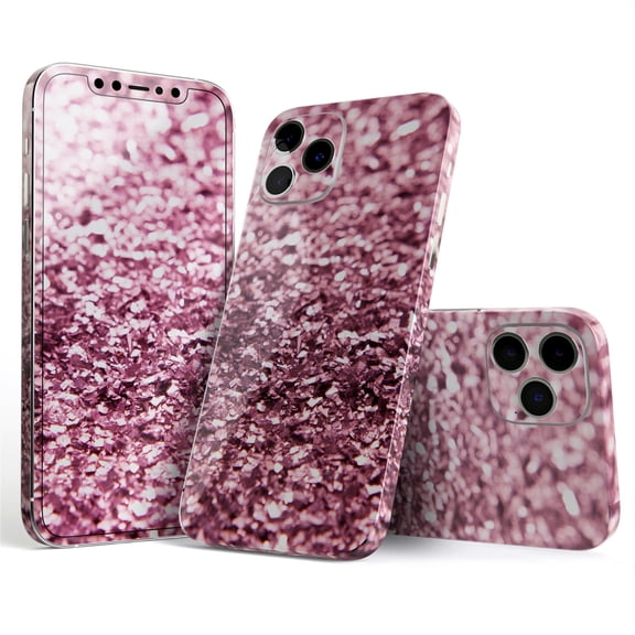 DesignSkinz Subtle Pink Glimmer Full-Body Skin Decal Wrap Cover for iPhone 16