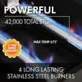 thumbnail image 2 of Cuisinart Four Burner Dual Fuel Gas Grill, 2 of 9