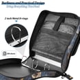 thumbnail image 4 of FORMRS Zipper Binder with Shoulder Strap 2-inch Ring 500 Sheet Capacity File Bag, Watercolor Astronaut, 4 of 5