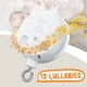 thumbnail image 4 of 2X Motor Móvil de Cuna Caja de Música para Bebés Spinner con 3 Modos Volumen Ajustable 12 Canciones, 4 of 7