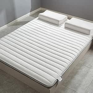 Mattress matelas Mattress Natural Latex Futon Mattress Japanese Floor Full Size | Portable & Foldable Tatami Mat for Sofa Lounger Couch Guest Dormitory WEWYQSJXBXF-4129(Color:,Size:150x200cm)