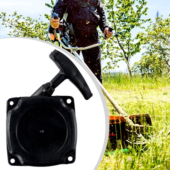 Goodhd 66mm Recoil Pull Starter for 49cc 52cc Brushcutter String Trimmer Replacement Part Outdoor Power Equipment