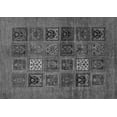 thumbnail image 1 of Ahgly Company Indoor Rectangle Abstract Gray Modern Area Rugs, 8' x 10', 1 of 4