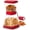 Red, variant on PrepWorks Nut Chopper – Manual Handheld Nut Grinder for Chopping Nuts, Seeds, and Herbs, Easy to Use, BPA-Free