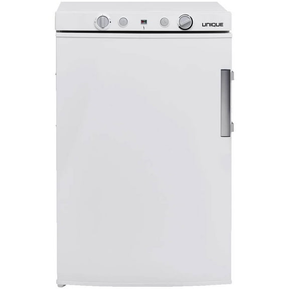 UNIQUE 3 Cu. Ft. White Propane Off-Grid Portable Refrigerator