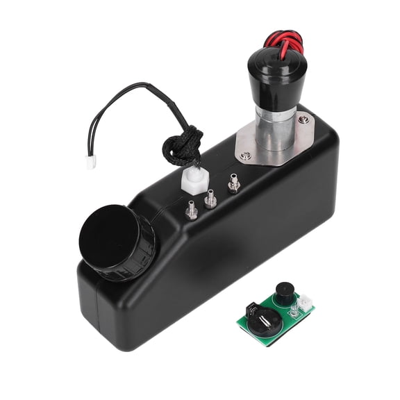 Yajisi Premium 500ml Black UV Printer Ink Cartridge with Automatic Stirring Motor Liquid Level Sensor and Air Filter Professional Replacement Accessory (8.27 inches / 21.0 cm Length)