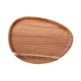 thumbnail image 2 of Plato de postre de madera, bandeja para la cena, vajilla, tabla de quesos, plato decorativo para comida Estilo D, 2 of 9