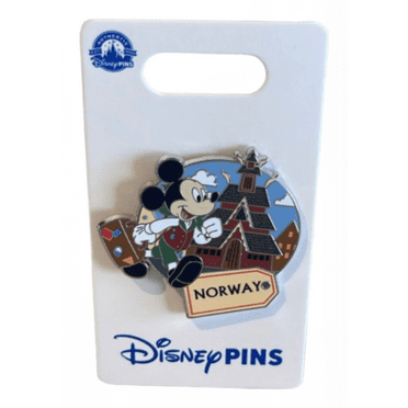 Disney Parks Epcot World Showcase Norway Mickey Mouse Pin New with Card
