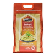 HEMANI Basmati Golden Sella Parboiled Rice 11LB - Great Value Savings - Easy to Cook - Low Glycemic Index - Free Yellow Food Color