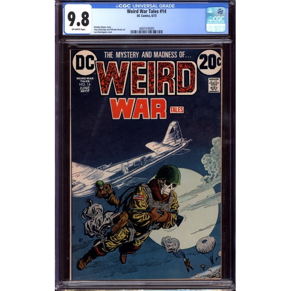 Weird War Tales #14 - CGC 9.8 Comic Book