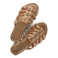 thumbnail image 4 of Studded Grid Caged Slide Sandals - Vintage10, 4 of 10