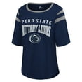 thumbnail image 2 of Women's G-III 4Her by Carl Banks Navy Penn State Nittany Lions Plus Size Linebacker Half-Sleeve T-Shirt, 2 of 3