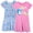Lavender / pink, variant on SEGA Sonic The Hedgehog Tails Rosy the Rascal 2 Pack Dresses Toddler to Big Kid