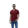 thumbnail image 2 of Iceglad Men's Knit Polo Shirts Cotton Short Sleeve Casual Collared Vintage Shirts Classic Fit Soft Shirts, 2 of 13