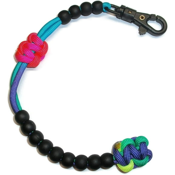 Ranger Pace Counter Beads by RedVex - 10 inches - ABS Clip - Choose your color - Customization Available (Rainbow (Coloring Varies))