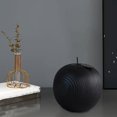 thumbnail image 4 of Estatua de fruta de resina, estilo sencillo, arte abstracto, escritorio, nórdico, estantería, geométrico Un negro, 4 of 7