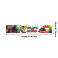 thumbnail image 1 of Yellow Welcome Back to School Banner, Globe Trophy and Book Elements, Backdrop Decorations for School Entrance Party Classroom Decor Photography Props, 1 of 4