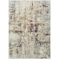 thumbnail image 2 of Allstar 8x10 Modern Area Rug in Red with Caramel Abstract Weathered Texture design (7' 10" x 9' 8"), 2 of 9