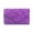 Purple, variant on Elegant Satin Evening Clutch with Lace Overlay Minimalist Handbag for formal Occasions Parties