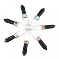 thumbnail image 1 of 7 Chakra Points Energy Generator,Reiki Healing Crystal Stone,Black Obsidian S01, 1 of 4