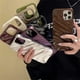 thumbnail image 2 of Luxury 3D Glossy Wavy 15 14 Pro Max Phone Case For iPhone 11 12 13 14 15 Pro Max X Xr Xs 7 8 Plus Se 3 Shockproof Cover Gift, 2 of 5