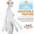 thumbnail image 3 of SereneLife SLMAQFE - 68.9'' Female Mannequin Torso Dress Form - Detachable Mannequin Full Body Stand, 3 of 7