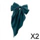 thumbnail image 1 of 2 casco de esquí decoración Bowknot accesorios para casco Bowknot verde 2 piezas, 1 of 8