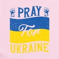 thumbnail image 2 of CafePress - Pray For Ukraine Body Suit - Baby Light Bodysuit, Size Newborn - 24 Months, 2 of 4
