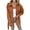 Brown, variant on Fesfesfes Coat for Women Casual Woolen Button Cardigan With Long Sleeve Lapel And Pocket Coat Tops On Sale