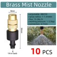 thumbnail image 1 of RBCFHl 24 kinds of Adjustable Irrigation Dripper Sprinkler Garden Micro Spray Rotating Nozzle 4/7mm Hose Watering Cooling System He Qiyong unisex, 1 of 2