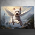 thumbnail image 2 of West Highland White Terrier Gift - Cat or Dog Pet Loss Gift for a Grieving Friend - Pet Remembrance Gift and Sympathy Photo Keepsake, wall paper, kitchen wall décor, 2 of 4
