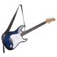 thumbnail image 3 of Correa de cuero CUTICAT para guitarra ajustable 2.17 de ancho Negro, 3 of 8
