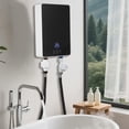 thumbnail image 3 of Calentador de agua eléctrico sin tanque: Calentador de agua instantáneo para ducha de baño - Calentamiento rápido. Incluye cabezal de ducha para el hogar. Enchufe estadounidense., 3 of 7