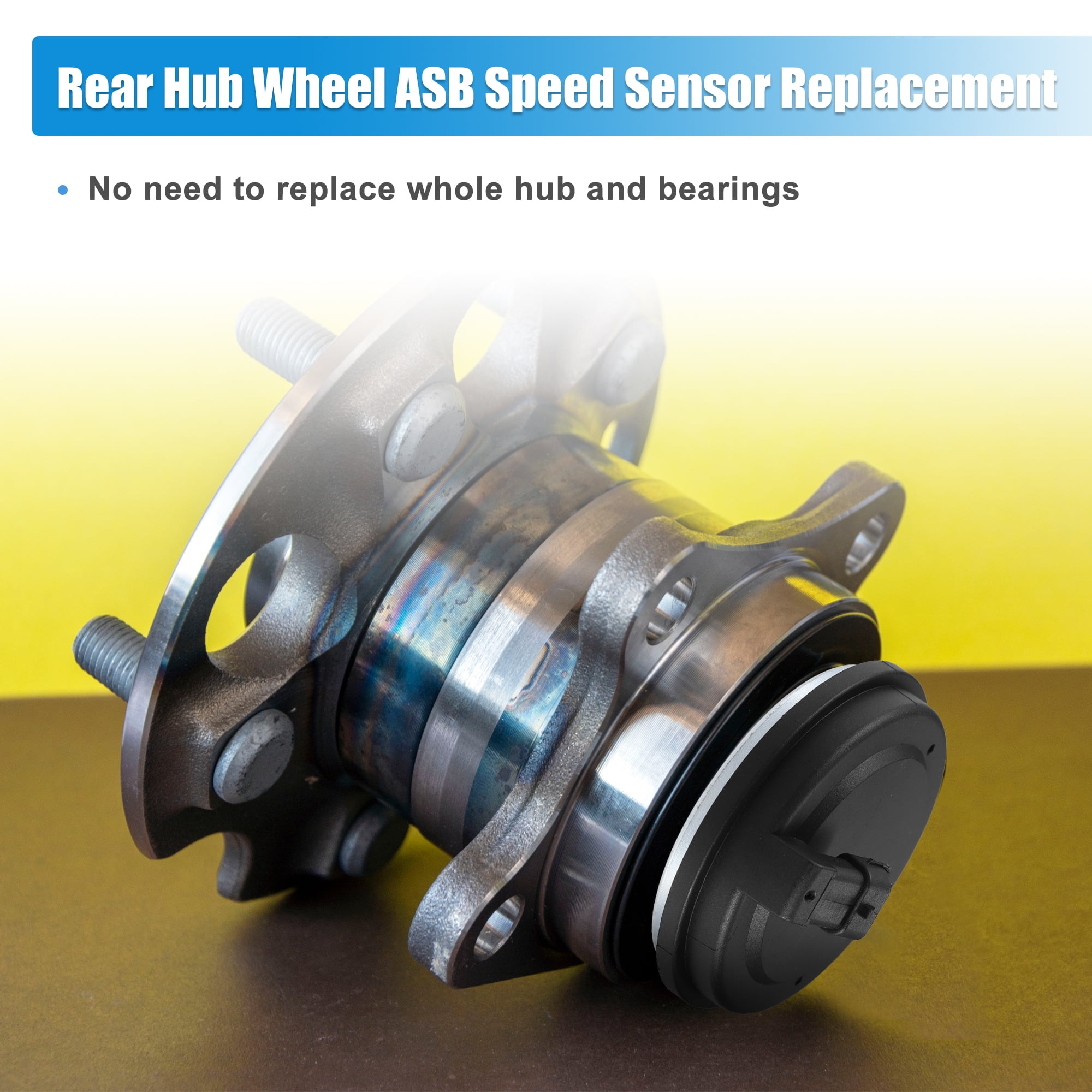 Unique Bargains Rear Hub Bearing ABS Speed Sensor for Kia Sorento and  for Hyundai G80 G90