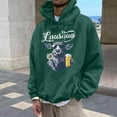 thumbnail image 1 of WILLBEST Sudaderas Deportivas para Hombre, Sudaderas De Otoño e Invierno De Talla Grande sin Capucha, Sudadera De Moda, Prenda Superior, Sudadera De Cuello Redondo De Gran Tamaño Chica, 1 of 3