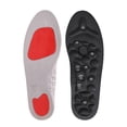 thumbnail image 1 of Acupressure Magnetic Insoles Orthopedic Massage Insoles with Magnetic Technology Shock Absorption Arch Support Helps Blood Circulation and Relieve Fatigue (Black,L(Men 12-15/women 13-16)), 1 of 5