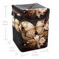 thumbnail image 5 of Butterfly Foldable Car Trash Can with Lid, Leak-Proof, and Hanging Storage Bag - Car Trash Bin/Garbage Can, 5 of 6