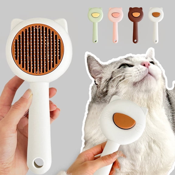 Viflosae Dog Combs for Grooming Matting Dog Brush for Shedding Pet Comb Suitable for Dogs and Cats Detangling and Hair Removal Comb Hair Removal Selfs Cleaning Needle Comb