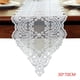 thumbnail image 1 of Cateissary GeweYeeli, corredor de de escritorio, mantel de armario de TV para decoración de bodas y fiestas de café blanco calado de encaje Decoración del hogar Blanco 30x70cm Cateissary JJ24716-03, 1 of 6