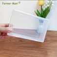 thumbnail image 3 of 2Pack Polypropylene Rectangle Small Storage Containers Box,Rectangular Clear Plastic Storage Containers Box for Collecting Small Items, Beads, Game Pieces, Business Cards, Crafts Accessories, 3 of 8